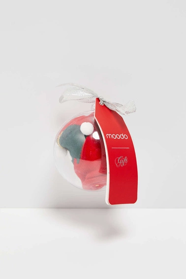 Skarpety świąteczne z choinkami