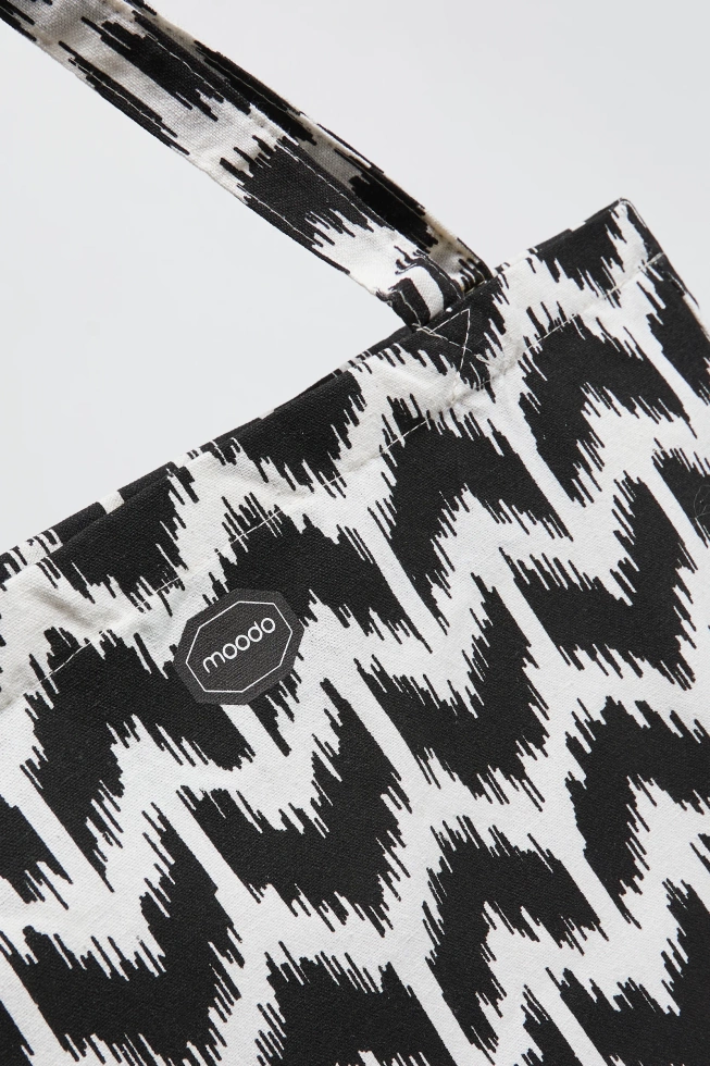 Bawełniana torba czarna