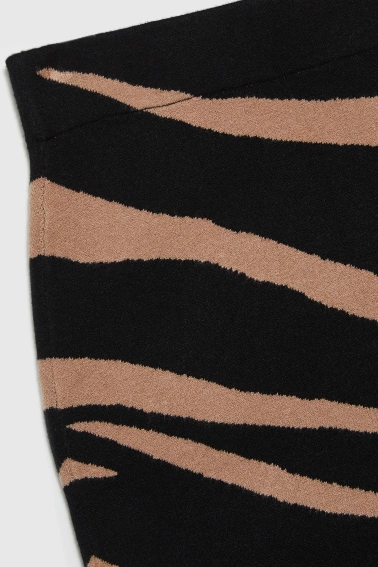 Spódnica z dzianiny czarna