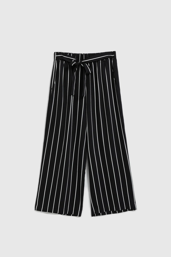 Kuloty w paski czarne