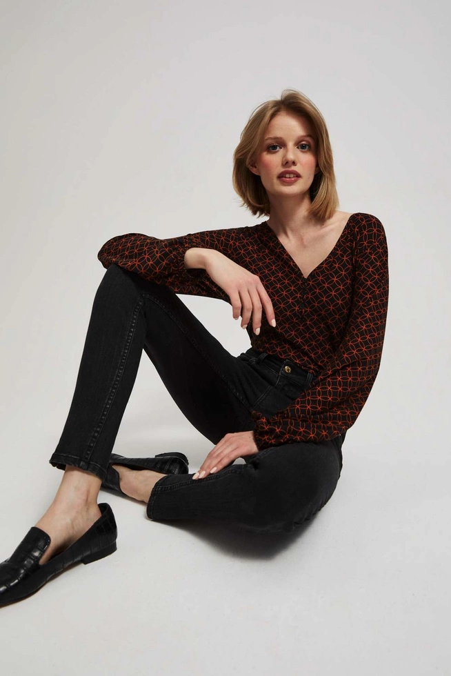 Jeansy skinny czarne