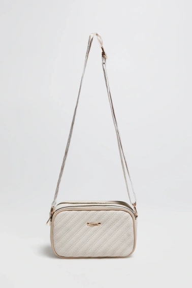 : Torebka crossbody beżowa