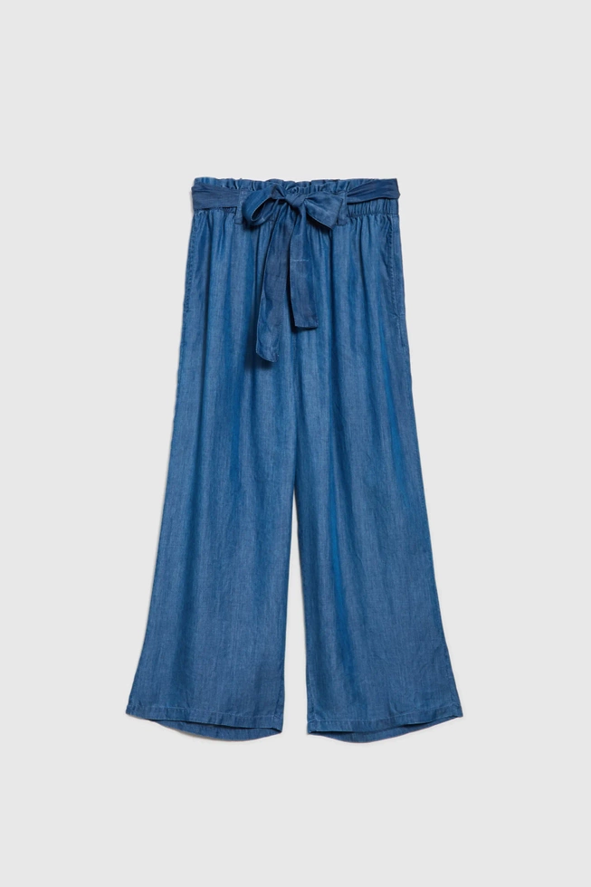 Letnie spodnie niebieskie