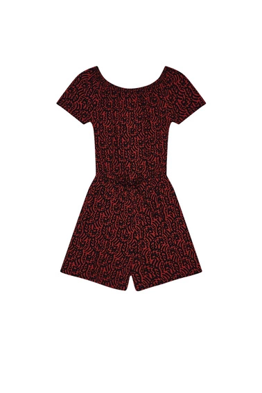 Krótki kombinezon z wiskozy