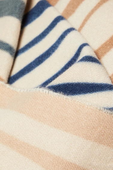  Szalik w zwierzęcy wzór beżowy