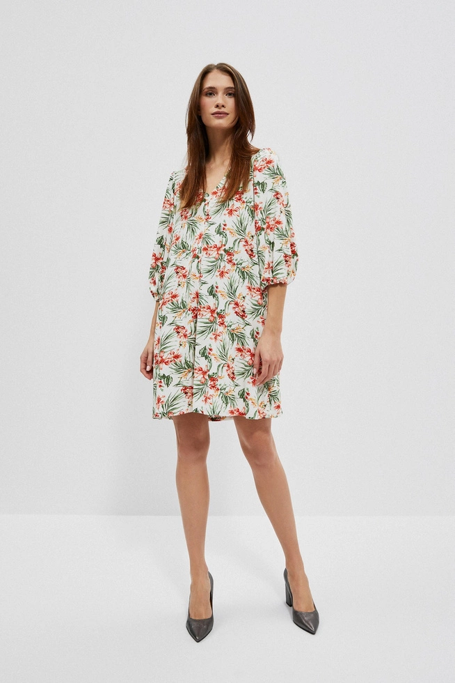 Sukienka mini w kwiaty