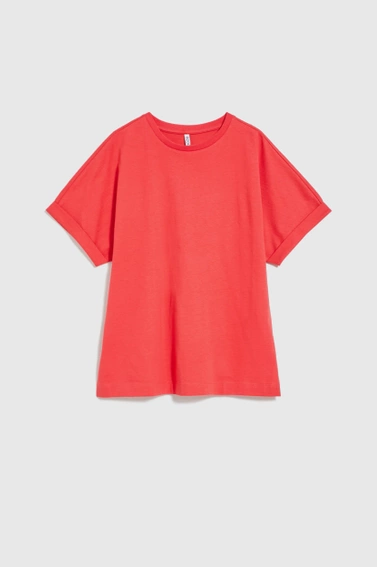 Bluzka oversize czerwona