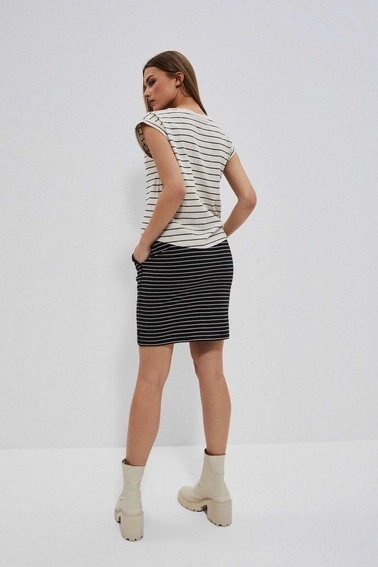 Bawełniana spódniczka w paski