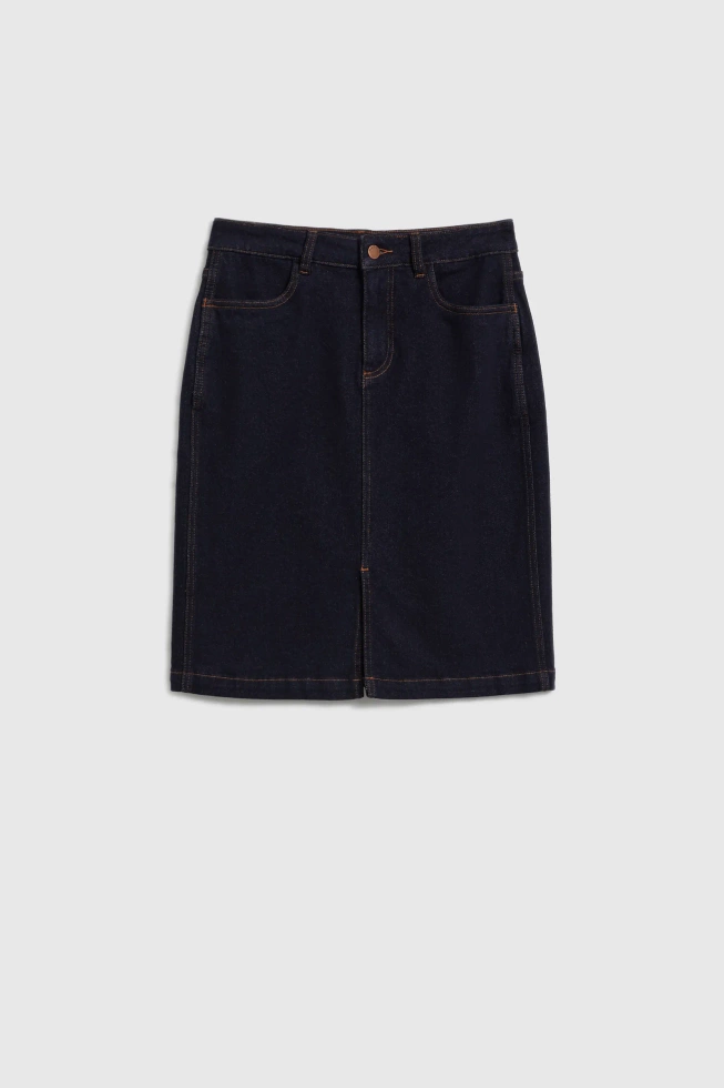 Spódnica jeansowa granatowa