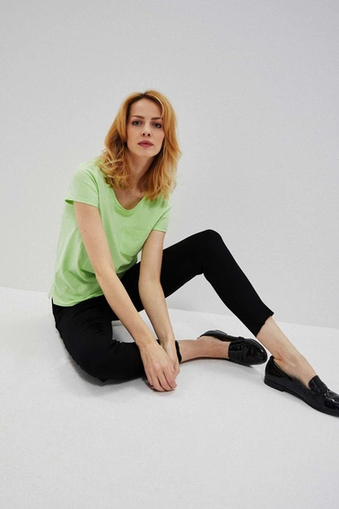 Jeansy skinny medium waist czarne