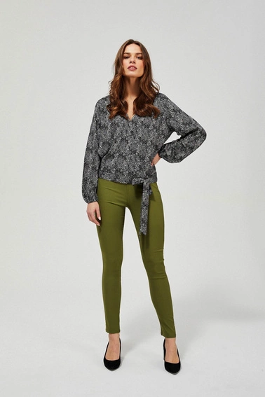 Koszula z głębokim dekoltem