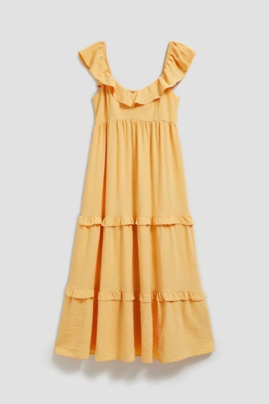 Sukienka maxi waniliowy