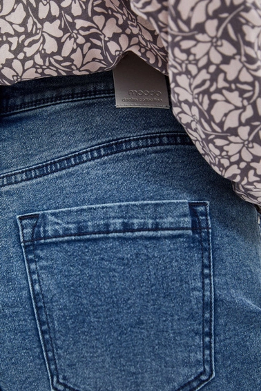 Spodnie jeansowe z wysokim stanem