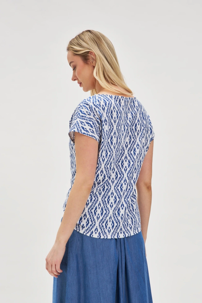 Bawełniana bluzka biała