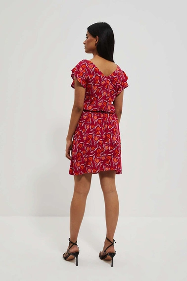 Sukienka z kwiatowym wzorem