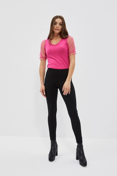 Bluzka z ozdobnymi rękawami