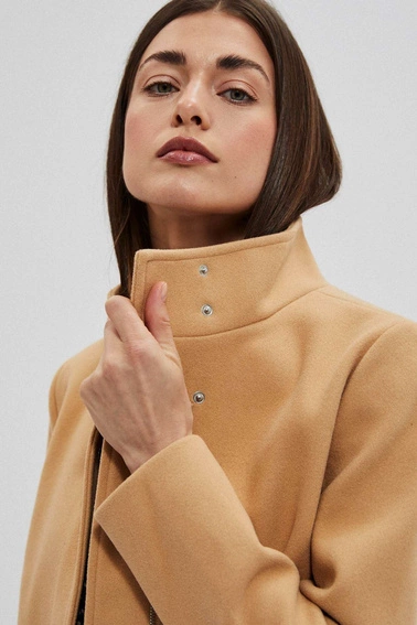 Płaszcz ze stójką