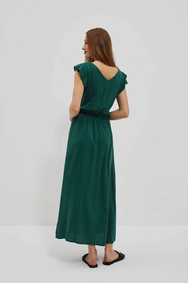 Sukienka maxi malachitowa