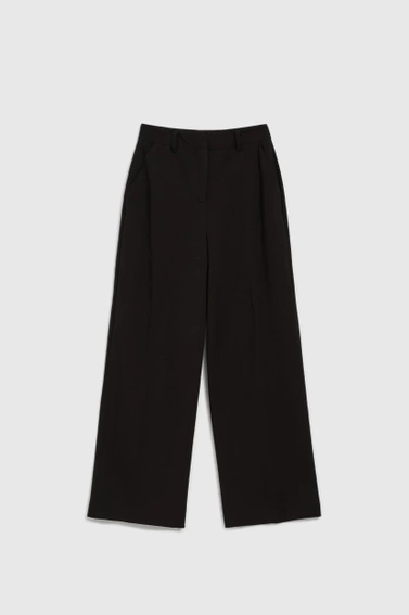 Spodnie z szerokimi nogawkami czarne