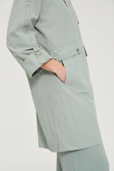 Kurtka parka oliwkowa