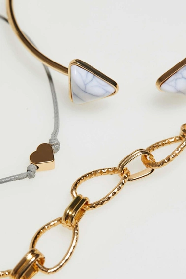 Ozdobne bransoletki - zestaw 3 sztuk