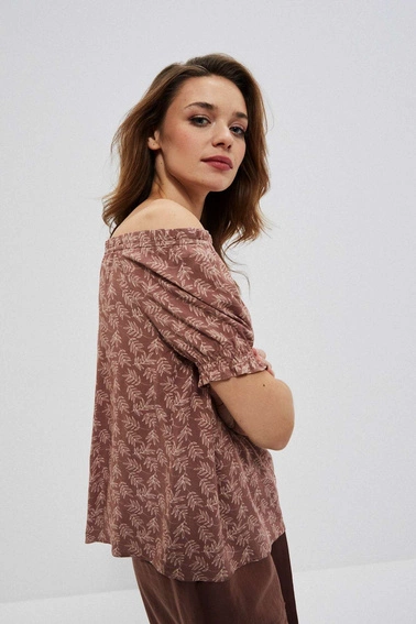 Koszula hiszpanka czekoladowa