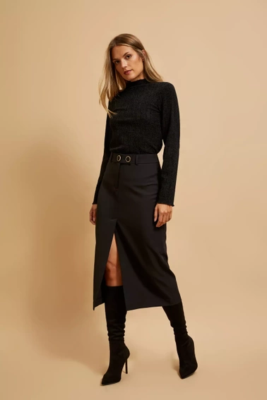 Elegancka spódnica midi