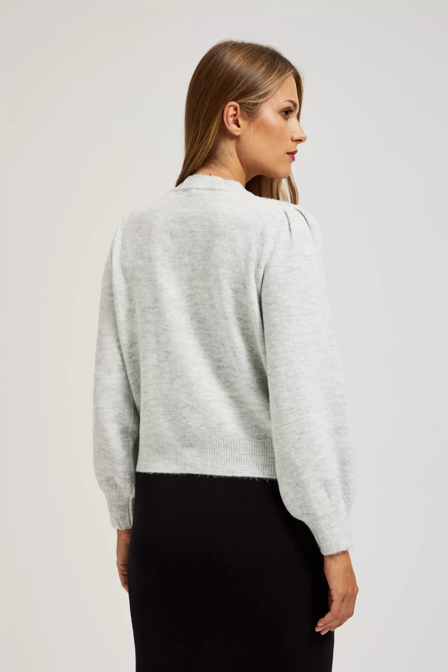 Kardigan z ozdobnymi guzikami