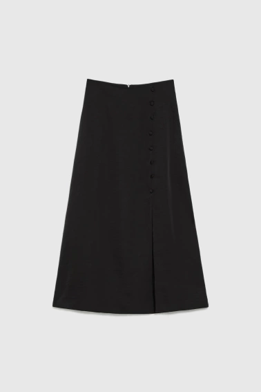 Spódnica midi czarna