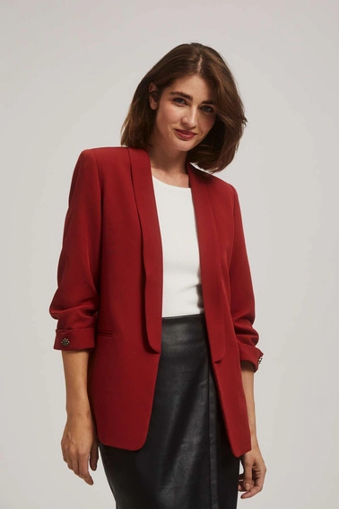 Marynarka z marszczonymi rękawami