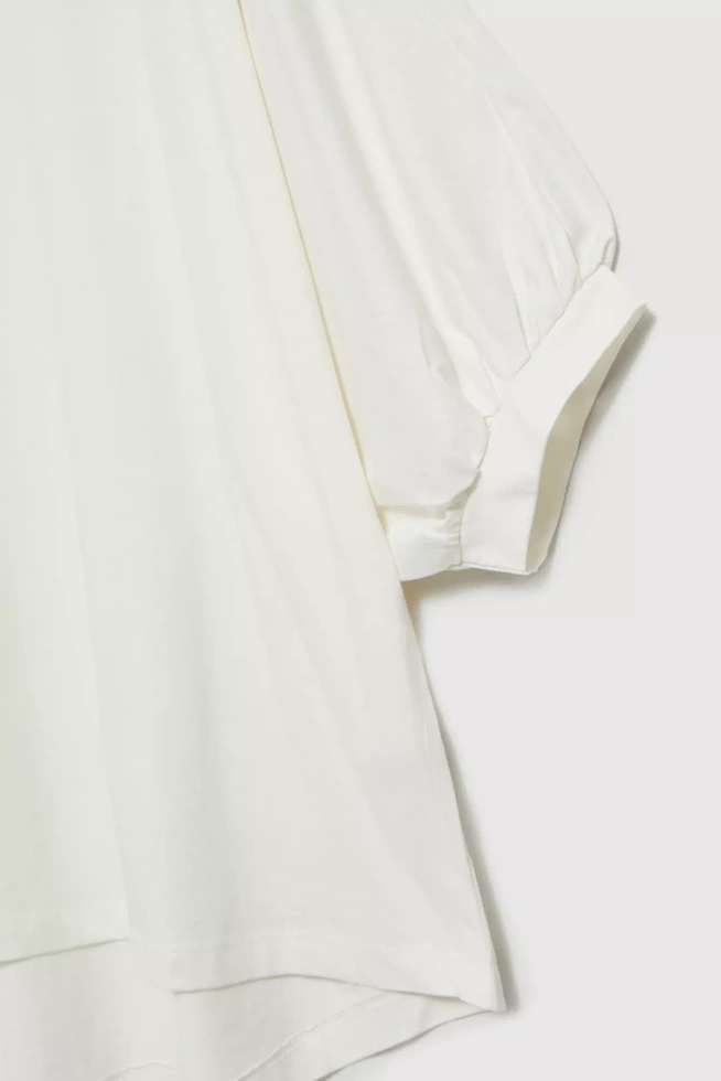 Bluzka oversize biała
