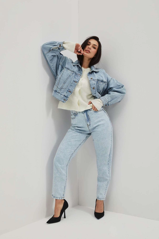 Kurtka jeansowa oversize