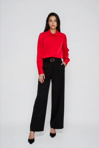 Koszula gładka czerwona