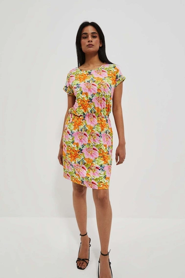 Sukienka z kwiatowym printem