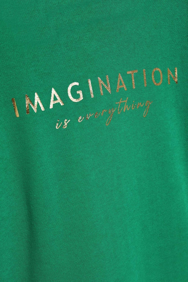 Bluza z kapturem i napisem