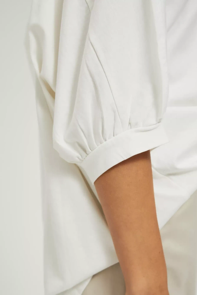 Bluzka oversize biała