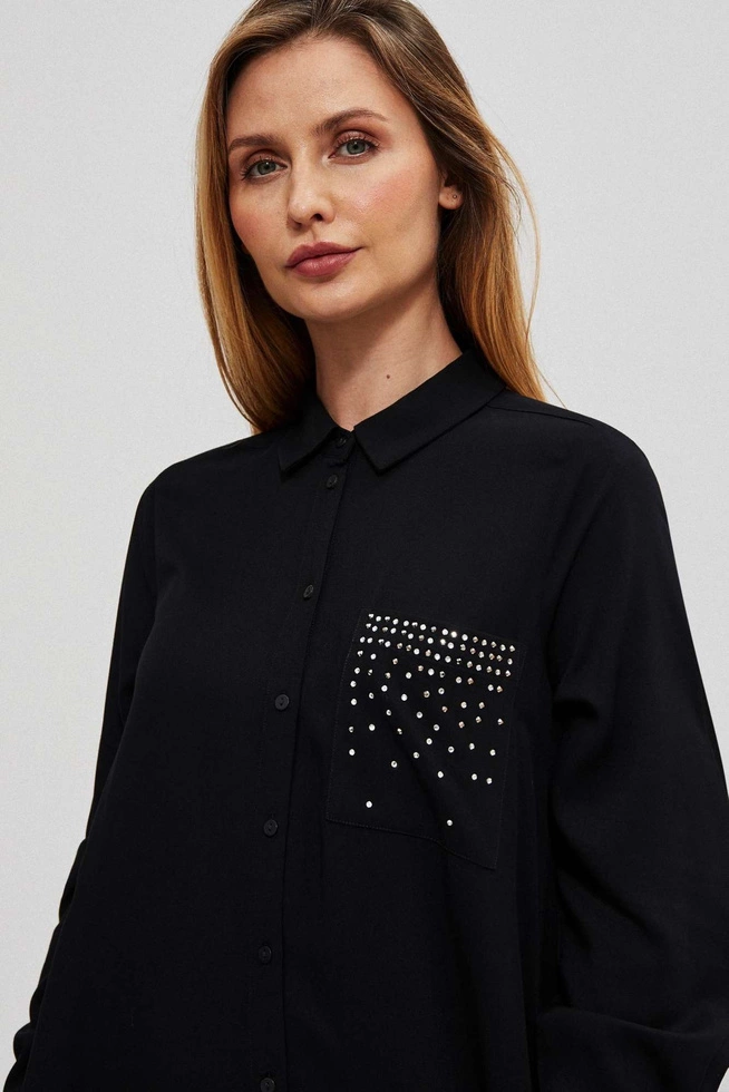 Koszula z ozdobnymi dżetami
