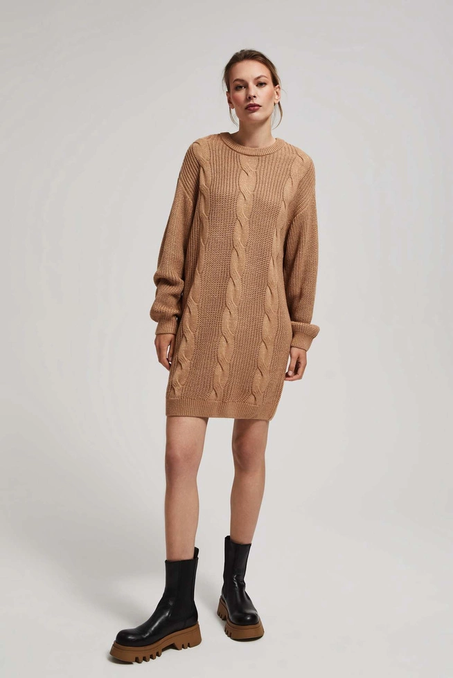 Swetrowa sukienka