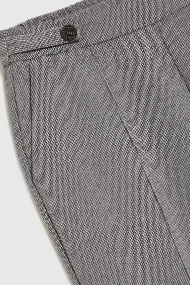 Spodnie cygaretki szare 