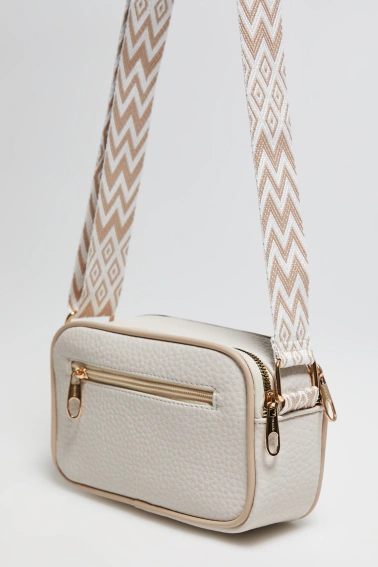 : Torebka crossbody beżowa