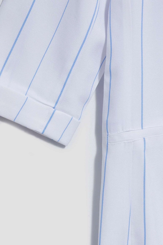 Marynarka w paski biała