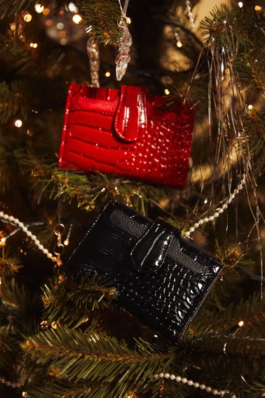 Portfel w zwierzęcy wzór czerowny 