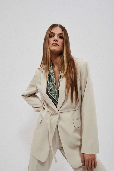 Marynarka damska piaskowa