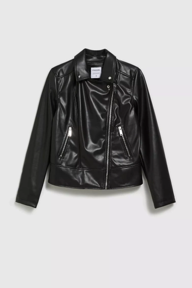 Kurtka ramoneska zapinana na zamek