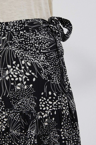 Wzorzysta spódnica z wiskozy