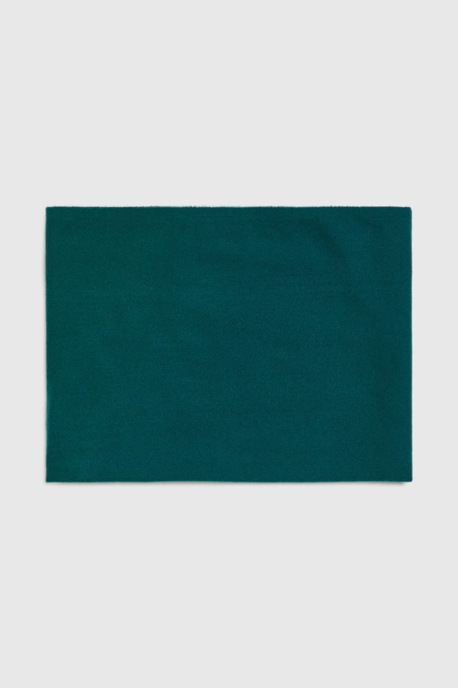 Szal z frędzlami zielony