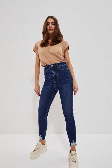 Jeansy extra high waist