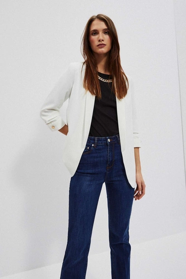 Marynarka z marszczonymi rękawiami