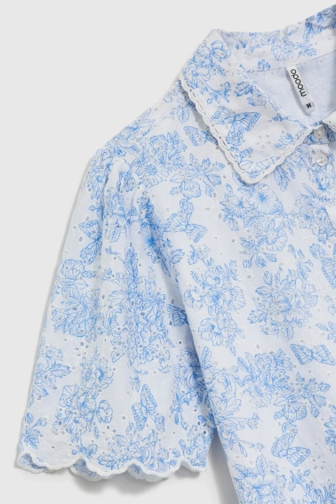 Bawełniana koszula biała