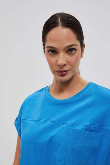 T-shirt z kieszonką 